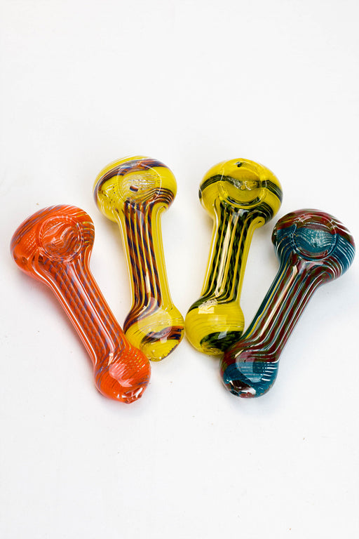 4.5" soft glass 6819 hand pipe Glass Pipe ONE