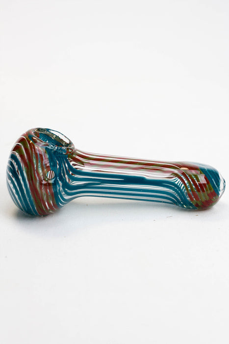 4.5" soft glass 6819 hand pipe- - One Wholesale