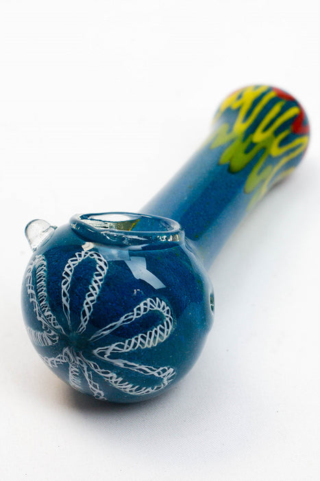 4.5" soft glass 6820 hand pipe Glass Pipe ONE