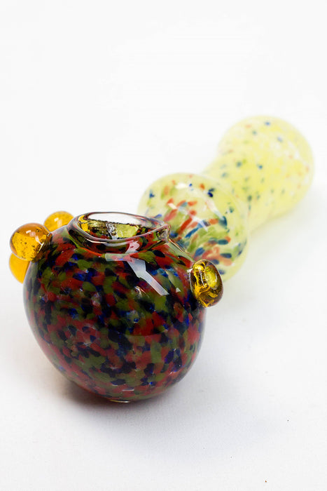 4.5" soft glass 6821 hand pipe- - One Wholesale