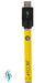 4 Score | 350 mAh Twist Control Vape Battery with USB charger 510 Battery 4SCORE™ Yellow