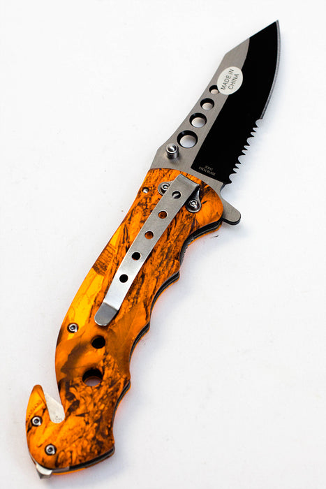 Snake Eye outdoor rescue hunting knife SE965OC- - One Wholesale