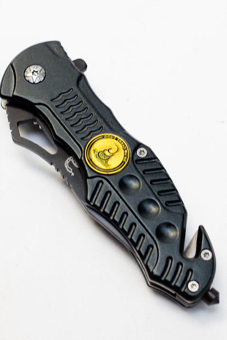 Snake Eye outdoor rescue hunting knife SE826DTOMB- - One Wholesale