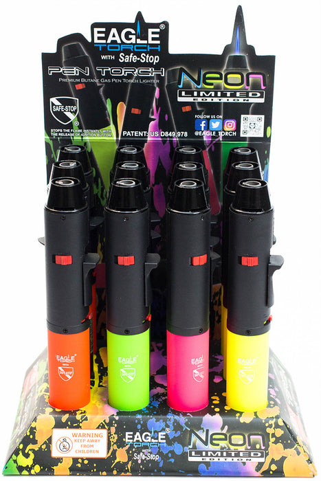 Eagle Torch Pen Torch - Neon- - One Wholesale