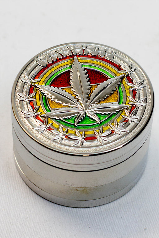 4 parts leaf metal silver grinder displays Display Pack ONE