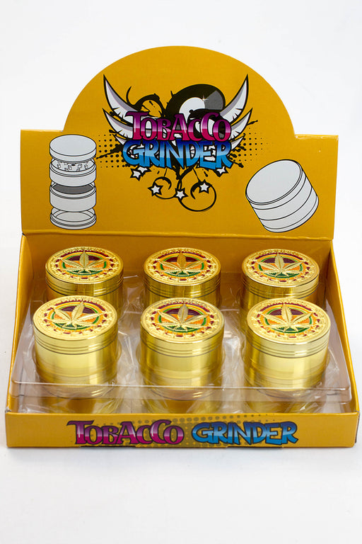 4 parts leaf metal gold grinder displays Display Pack ONE