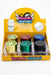 4 parts leaf metal color grinder displays- - One Wholesale