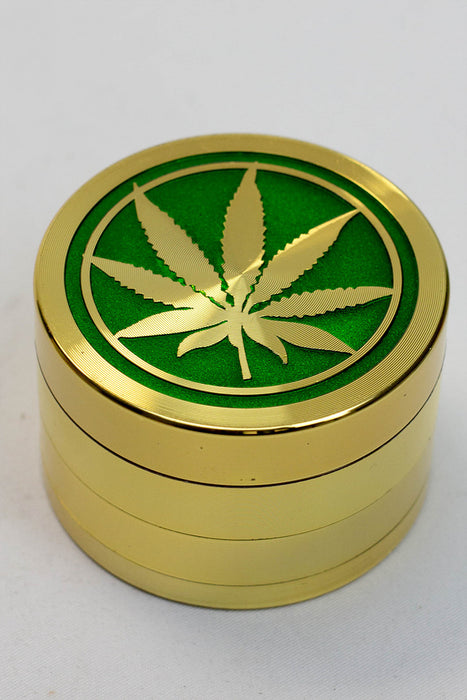 4 parts leaf metal color grinder displays- - One Wholesale