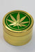 4 parts leaf metal color grinder displays- - One Wholesale