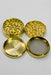 4 parts leaf metal color grinder displays- - One Wholesale