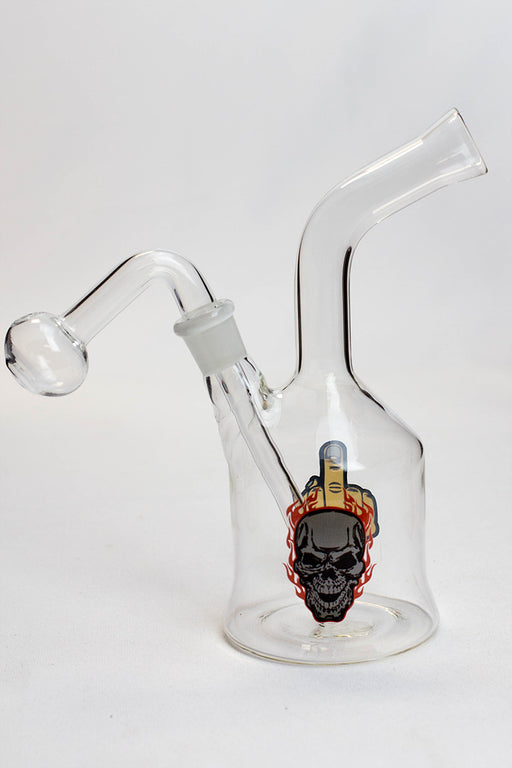 6.5" Oil burner water pipe Bongs ONE