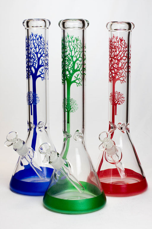 15.5" Tree of Life 7mm classic glass bong Glass Bong ONE