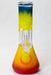 8" dome percolator beaker water bong-Leaf- - One Wholesale