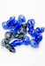 2.5" soft glass 6943 hand pipe - Pack of 10- - One Wholesale