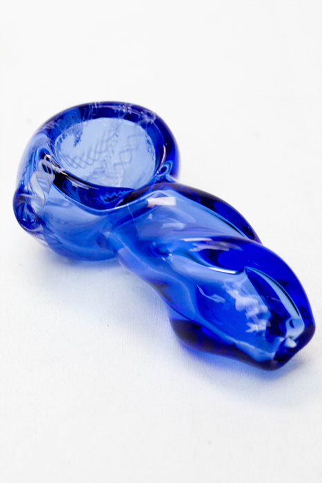 2.5" soft glass 6943 hand pipe - Pack of 10- - One Wholesale