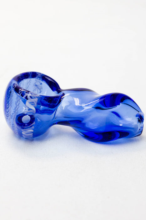 2.5" soft glass 6943 hand pipe - Pack of 10- - One Wholesale