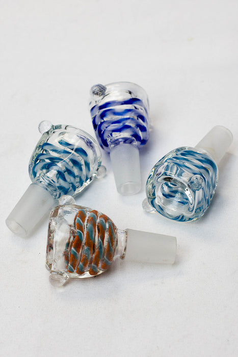 Glass Cube bowl for 14 mm Joint - Pack of 4- - One Wholesale