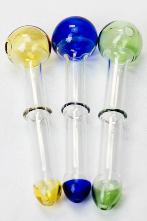 4.5" Oil burner pipe - Pack of 10 Glass Hand Pipe ONE
