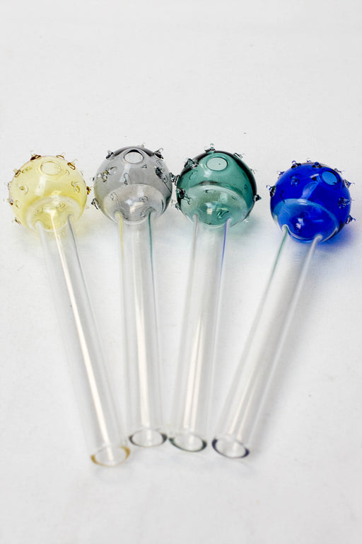 4.5" Spike Oil burner pipe - Pack of 10 Glass Hand Pipe ONE
