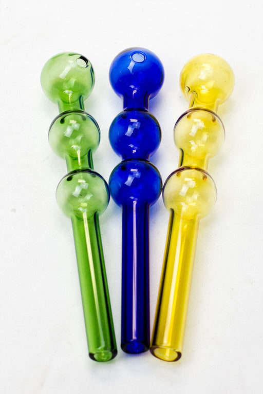 6" Oil burner pipe - Pack of 10 Glass Hand Pipe ONE
