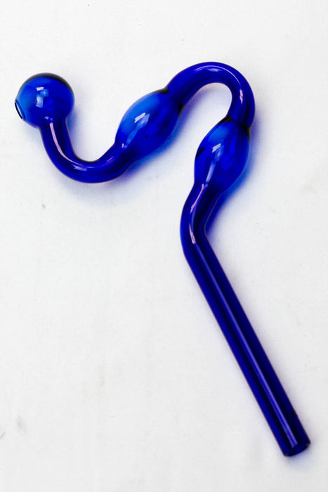 7.5" Oil burner color tube pipe-Blue - One Wholesale