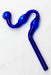 7.5" Oil burner color tube pipe-Blue - One Wholesale