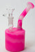 7" Detachable silicone bubbler-Pink - One Wholesale