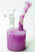 7" Detachable silicone bubbler Silicone Bong ONE Purple