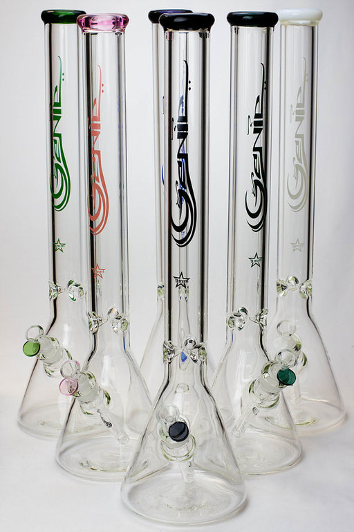 22" Genie 9 mm classic beaker bong- - One Wholesale