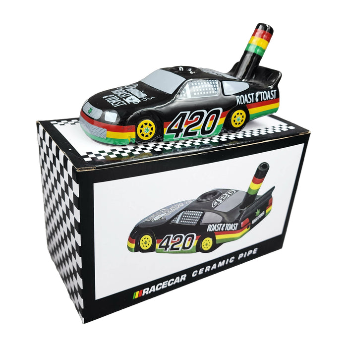 Race Car pipe Quartz hand pipe Roast and Toast Gifts