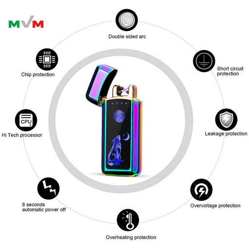 Coil USB lighter – Touch Ignition [MLT194] Lighters Canadian Distributor