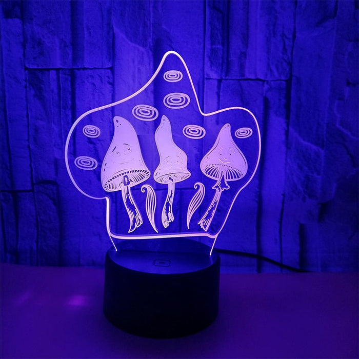 LED Table Lamp – 3D Night Light Optical Visual Illusion