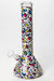 10" Graphic wrap glass water pipe-D - One Wholesale
