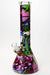 14" Graphic wrap 9 mm glass water bong-E - One Wholesale