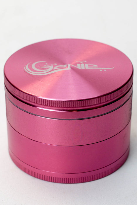Genie 4 parts Large aluminum grinder-Pink - One Wholesale