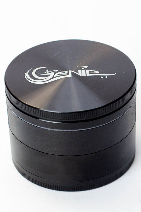 Genie 4 parts Large aluminum grinder-Black - One Wholesale