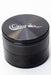 Genie 4 parts Large aluminum grinder-Black - One Wholesale