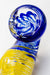 3.5" Goldfish shape glass hand pipe- - One Wholesale