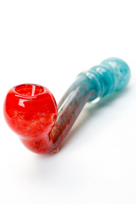 5" soft glass Sherlock hand pipe Glass ONE