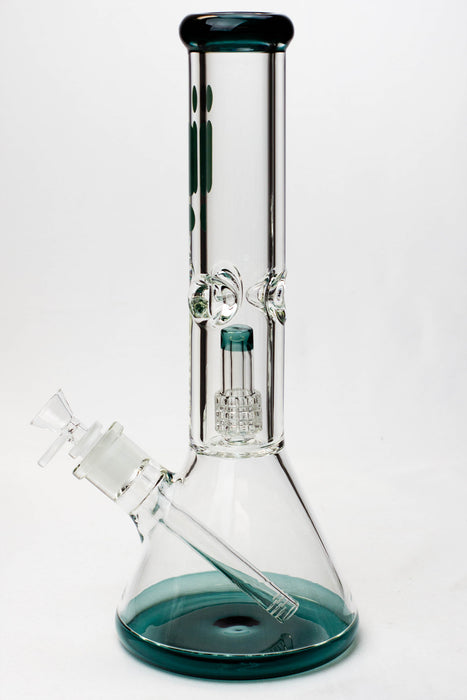 14" Infyniti shower-head 9 mm glass water bongs- - One Wholesale