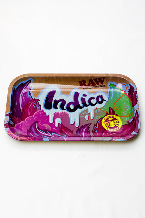 Raw Small size Rolling tray-Indica - One Wholesale