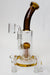 9.5" Infyniti glass 3-in-1 tree diffuser bubbler-Amber - One Wholesale