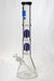 18" Infyniti Dual tree arms 7 mm glass water bong-Blue - One Wholesale