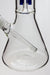 18" Infyniti Dual tree arms 7 mm glass water bong- - One Wholesale