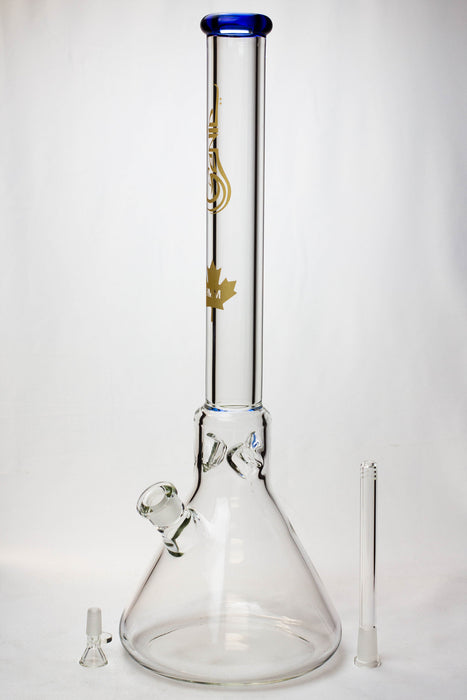 23" Genie 9 mm Giant beaker glass water bong- - One Wholesale