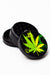 3 parts leaf black grinder  Box of 12- - One Wholesale