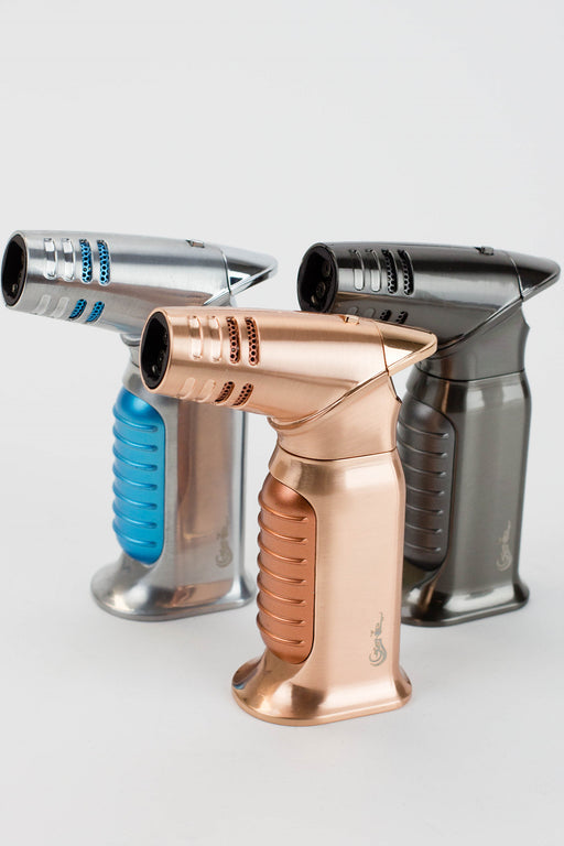 Genie Adjustable Quad jet flame Torch Lighter 393- - One Wholesale