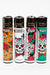 Clipper Mexican Skull Refillable Lighters- - One Wholesale