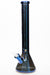18" SPARK 7 mm tinted metallic color glass bong-Blue - One Wholesale