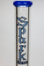 18" Spark 7 mm colored bottom glass water bong- - One Wholesale